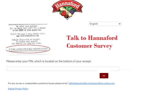 Take Hannaford Survey & Win $500